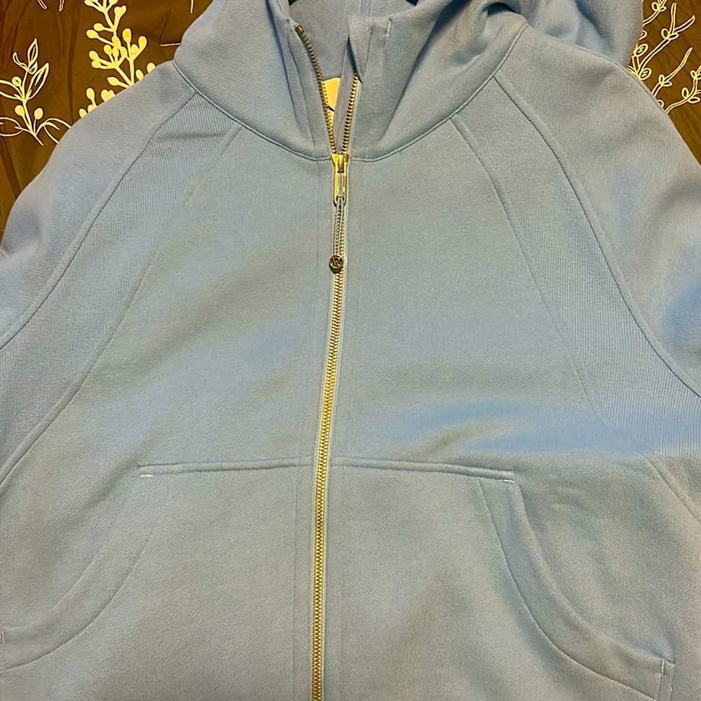 NWT lululemon scuba oversized full zip m/l